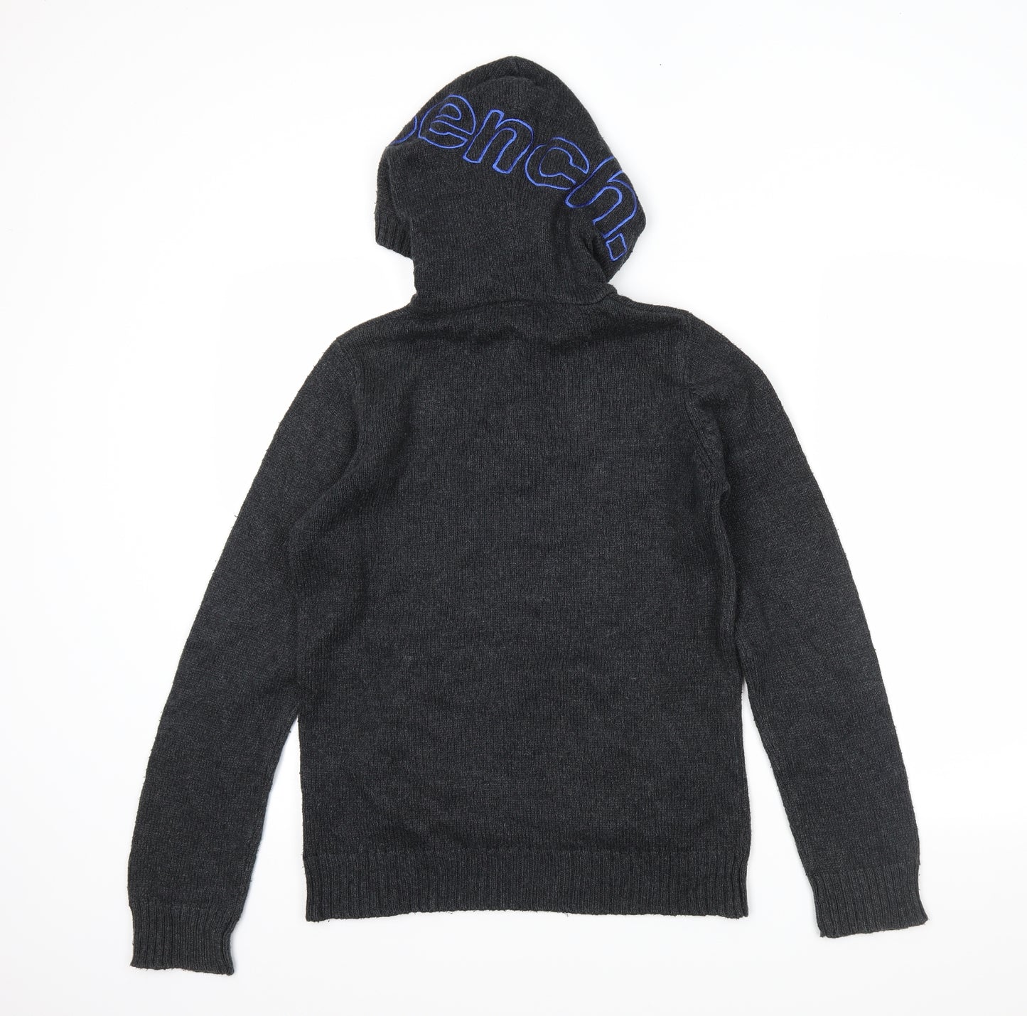 Bench Boys Grey   Full Zip Hoodie Size 13-14 Years