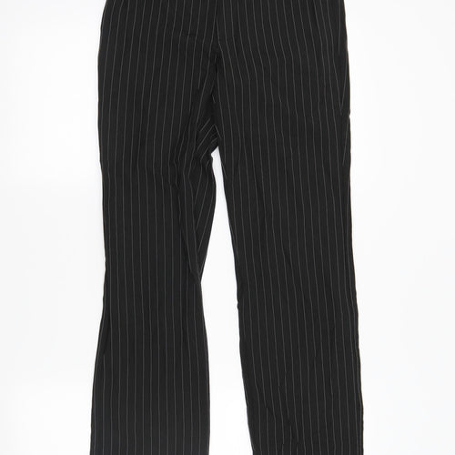 Preworn Womens Blue Striped  Trousers  Size S L27 in