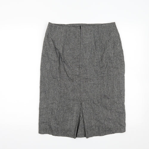 F&F Womens Grey   Straight & Pencil Skirt Size 12
