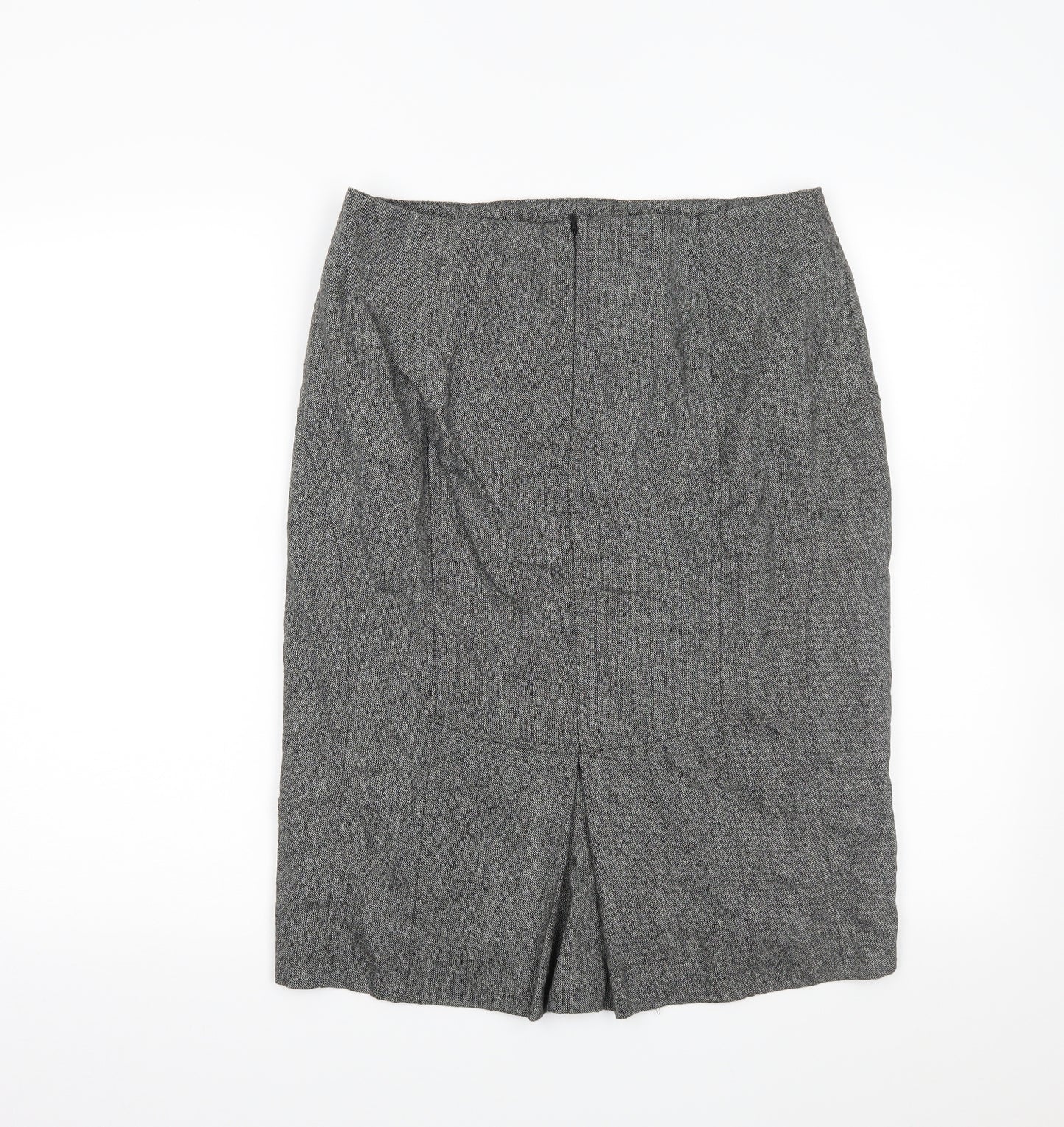 F&F Womens Grey   Straight & Pencil Skirt Size 12