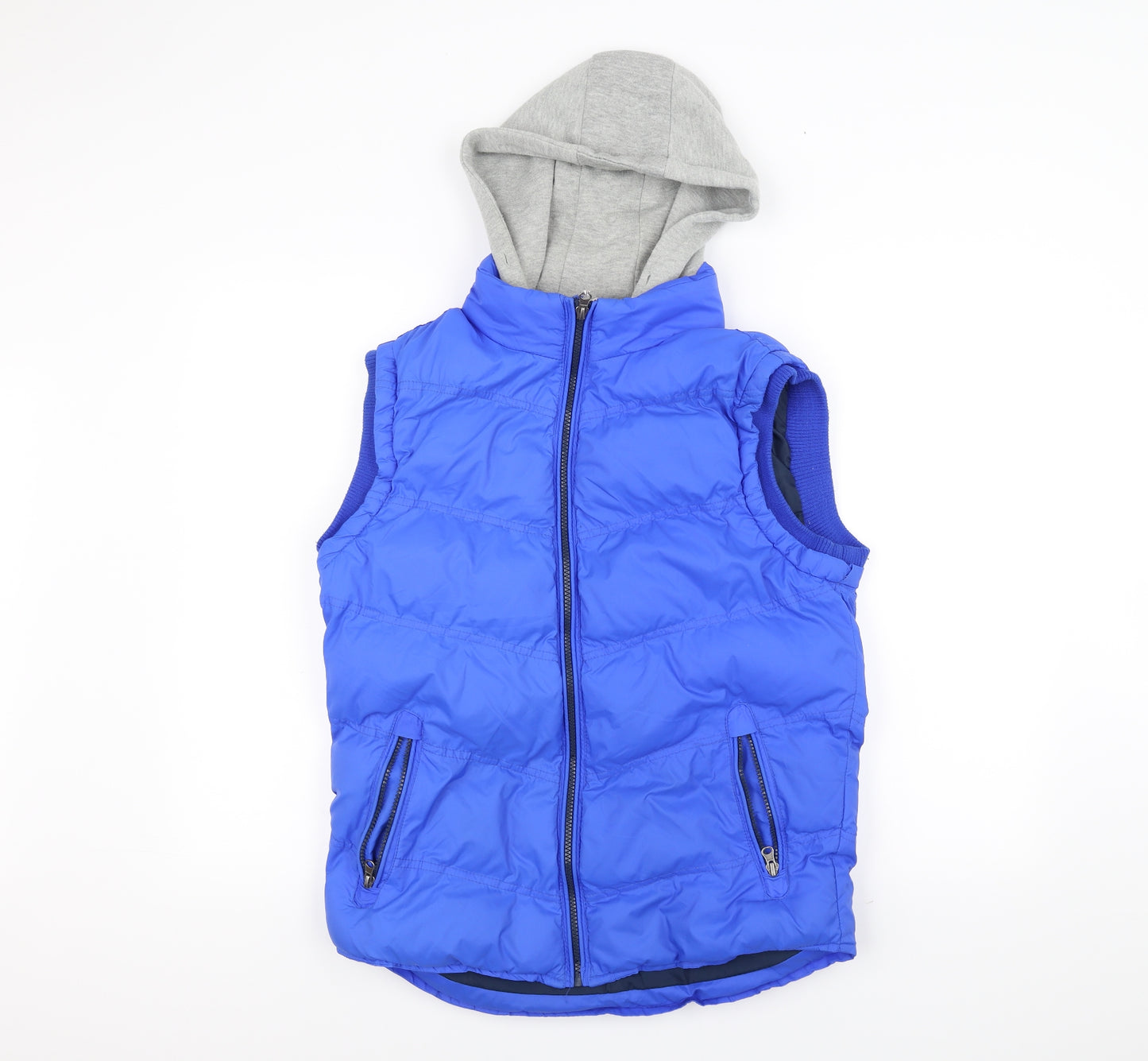 Cedar Wood State Mens Blue   Gilet Coat Size S