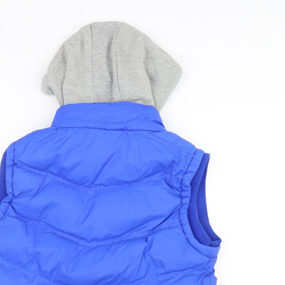Cedar Wood State Mens Blue   Gilet Coat Size S