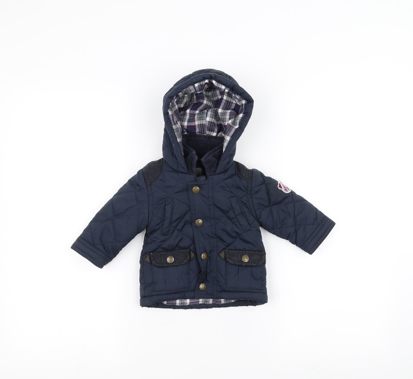 junior j Baby Blue   Parka Coat Size 3-6 Months