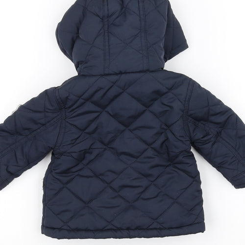 junior j Baby Blue   Parka Coat Size 3-6 Months