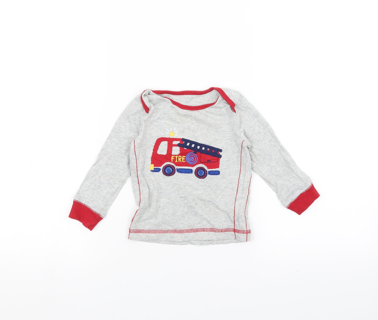Mothercare Baby Grey   Basic T-Shirt Size 9-12 Months
