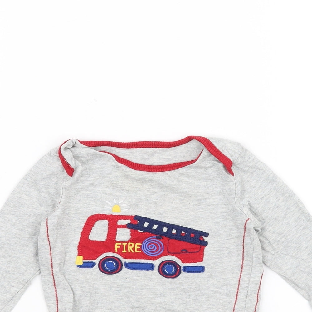 Mothercare Baby Grey   Basic T-Shirt Size 9-12 Months