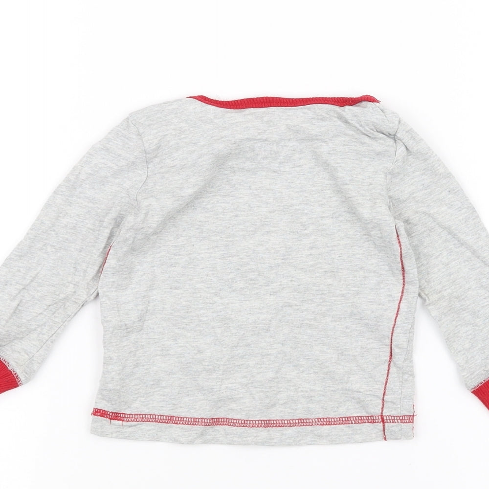 Mothercare Baby Grey   Basic T-Shirt Size 9-12 Months