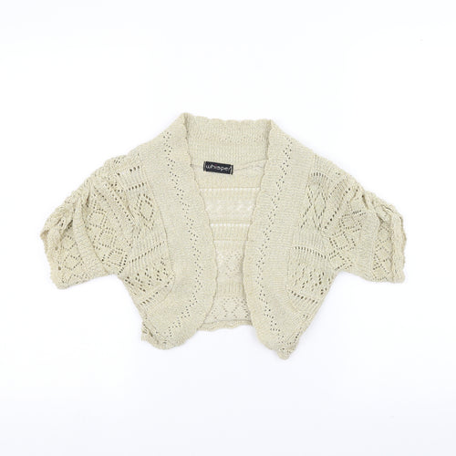 Whisper Womens Brown   Cardigan Jumper Size S