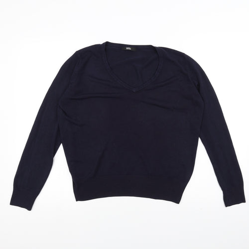 Marks and Spencer Womens Blue   Pullover Jumper Size 10