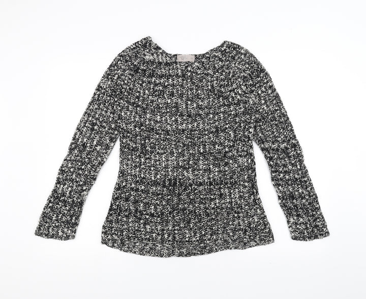 Label Lab Womens Black   Pullover Jumper Size 12