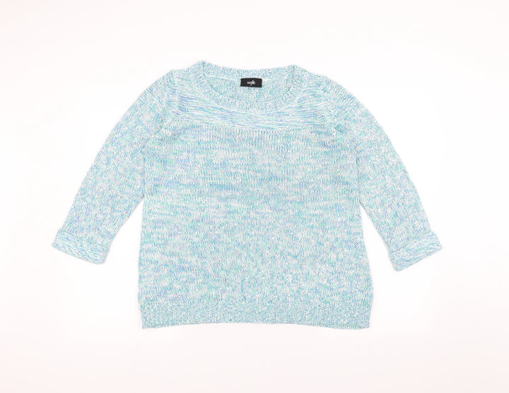 Wallis Womens Blue Pullover Jumper Size S
