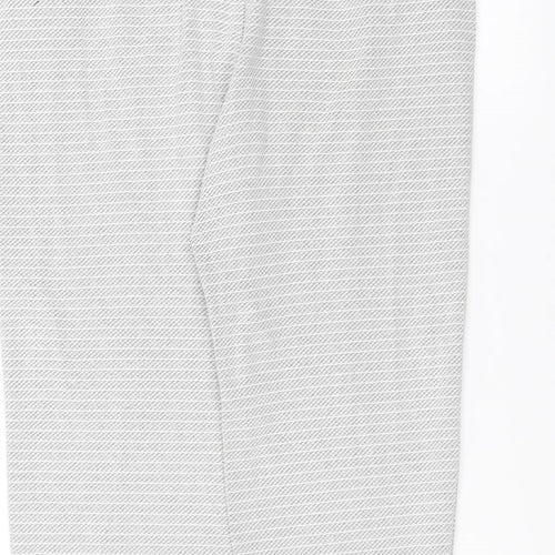 NEXT Womens White   Trousers  Size 8 L25 in