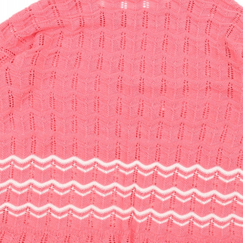 NEXT Womens Pink  Knit Pullover Jumper Size 10