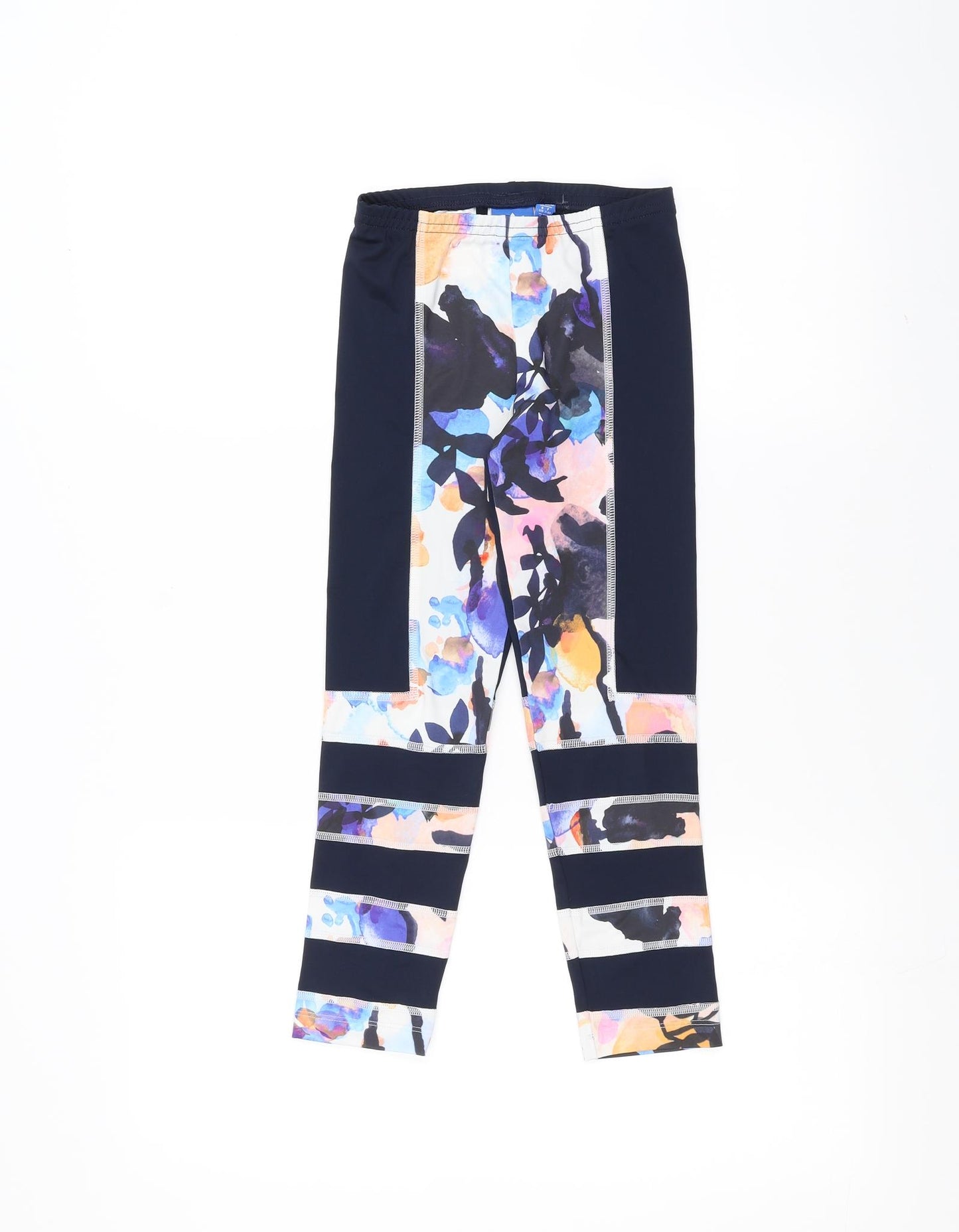 adidas Girls Blue   Jegging Trousers Size 7-8 Years