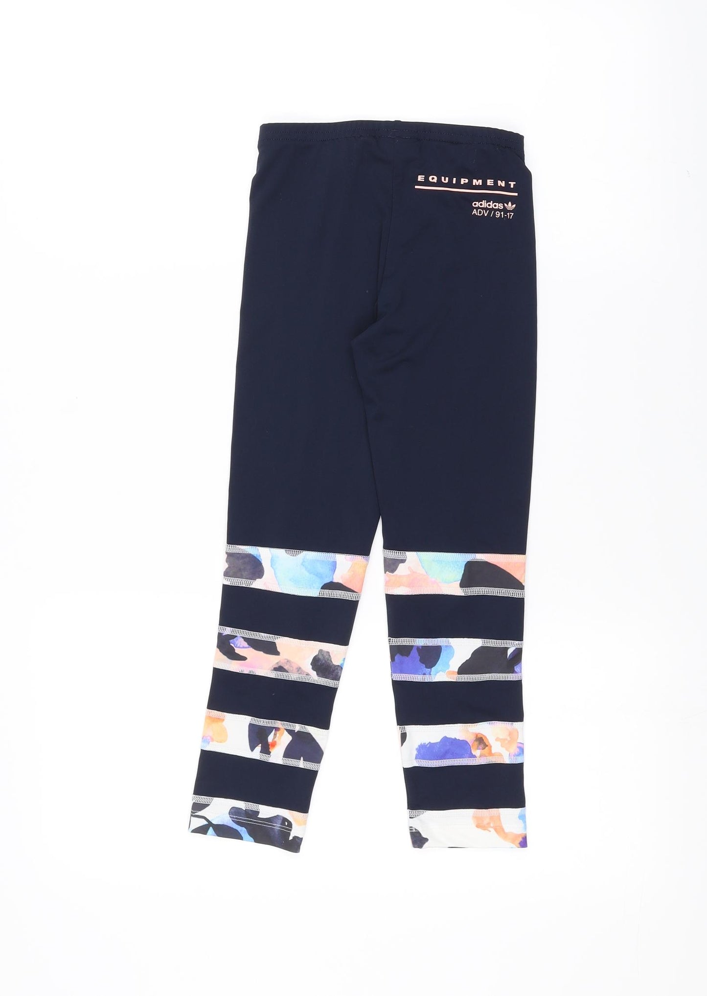 adidas Girls Blue   Jegging Trousers Size 7-8 Years