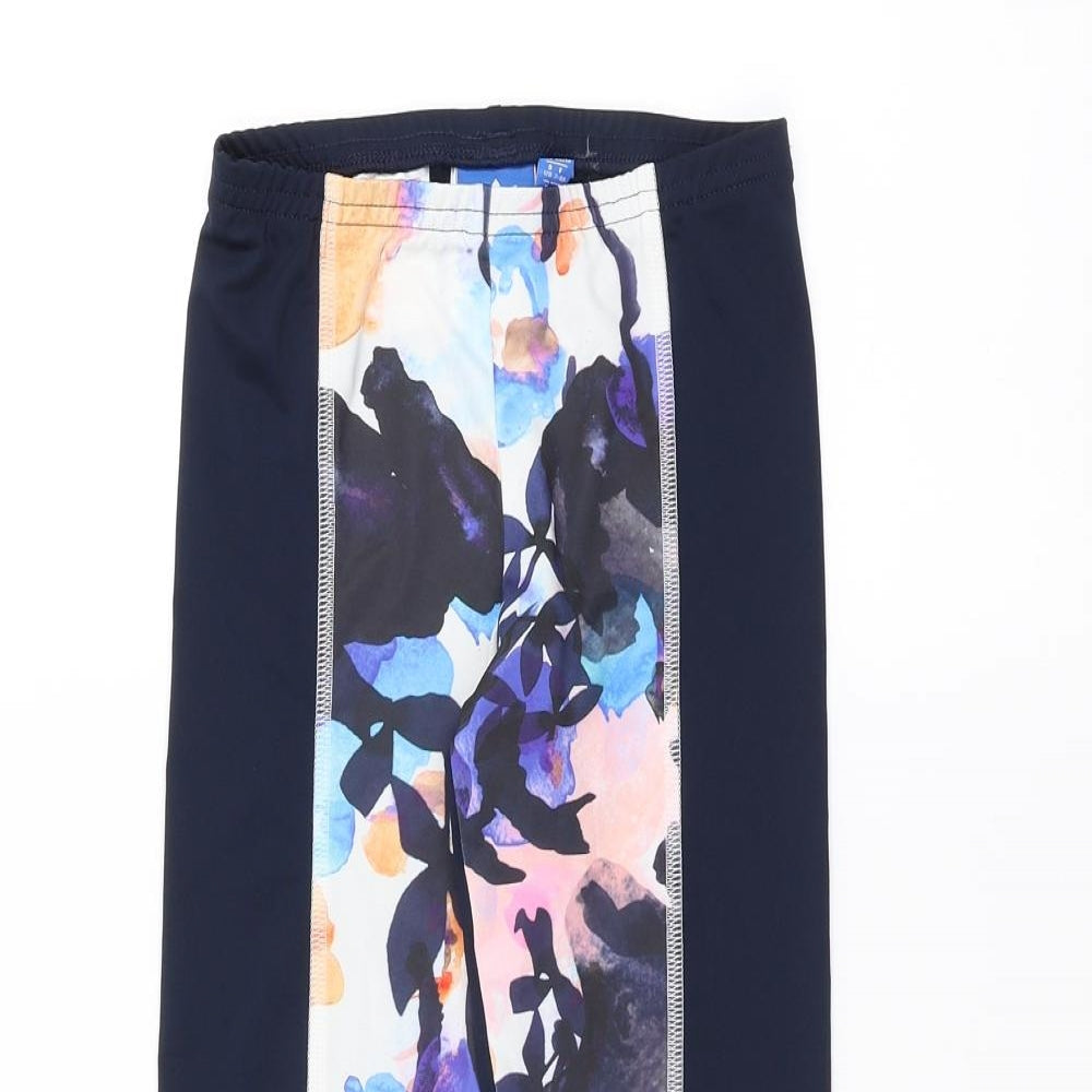 adidas Girls Blue   Jegging Trousers Size 7-8 Years