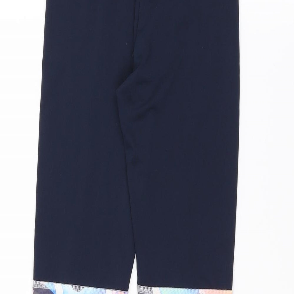 adidas Girls Blue   Jegging Trousers Size 7-8 Years