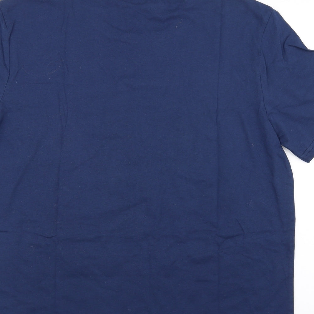 George Mens Blue    T-Shirt Size L  - peppa pig