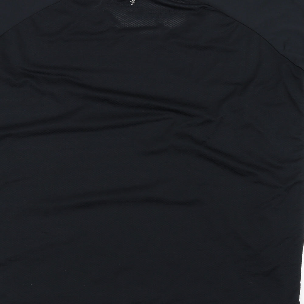 workout Mens Black    T-Shirt Size XL