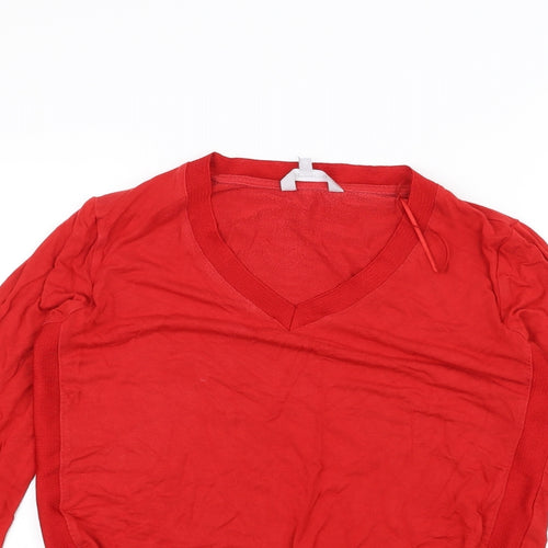 Red Herring Womens Red   Basic T-Shirt Size 12