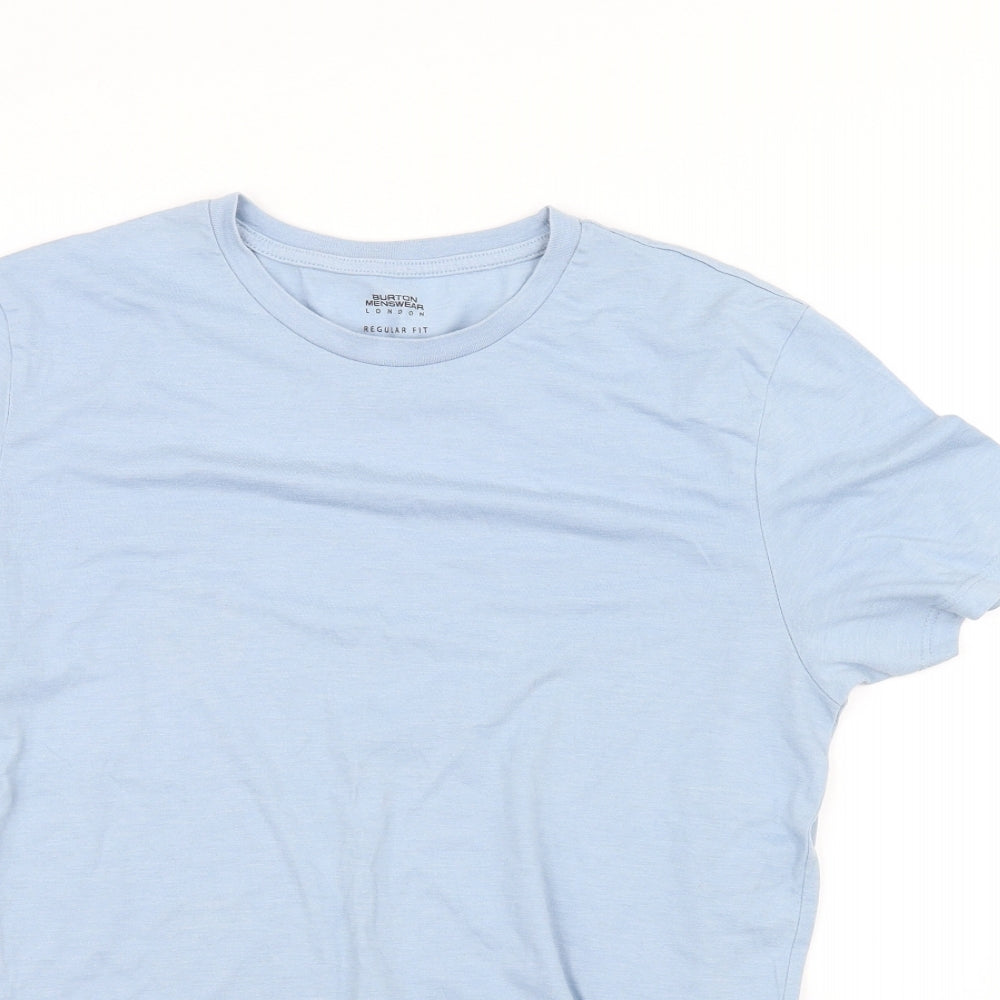Burton Mens Blue    T-Shirt Size M