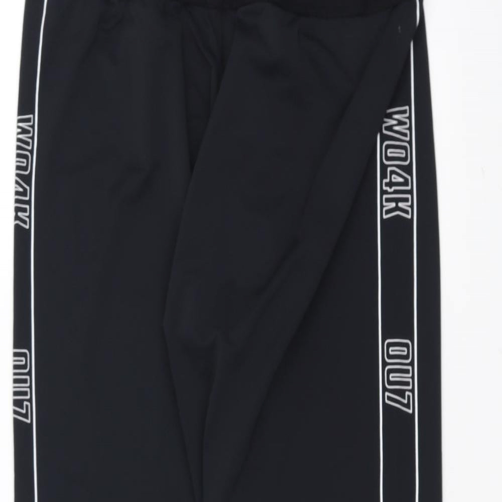 work out Womens Black   Jogger Leggings Size 18 L27 in