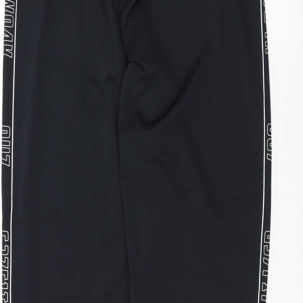 work out Womens Black   Jogger Leggings Size 18 L27 in