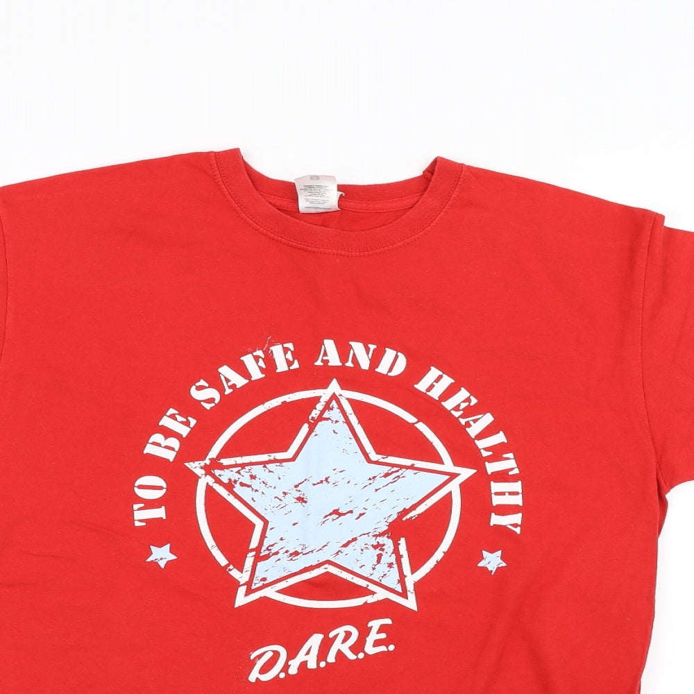 Fruit of the Loom Mens Red    T-Shirt Size M