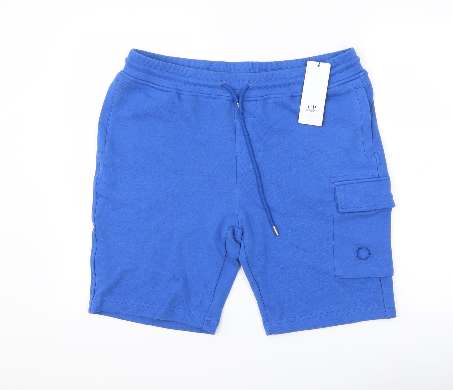 C.P. Company Mens Blue   Sweat Shorts Size XL