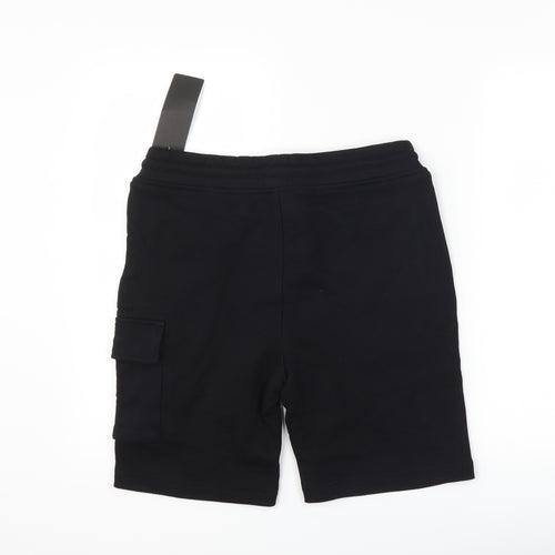 C.P. Company Mens Black   Sweat Shorts Size M