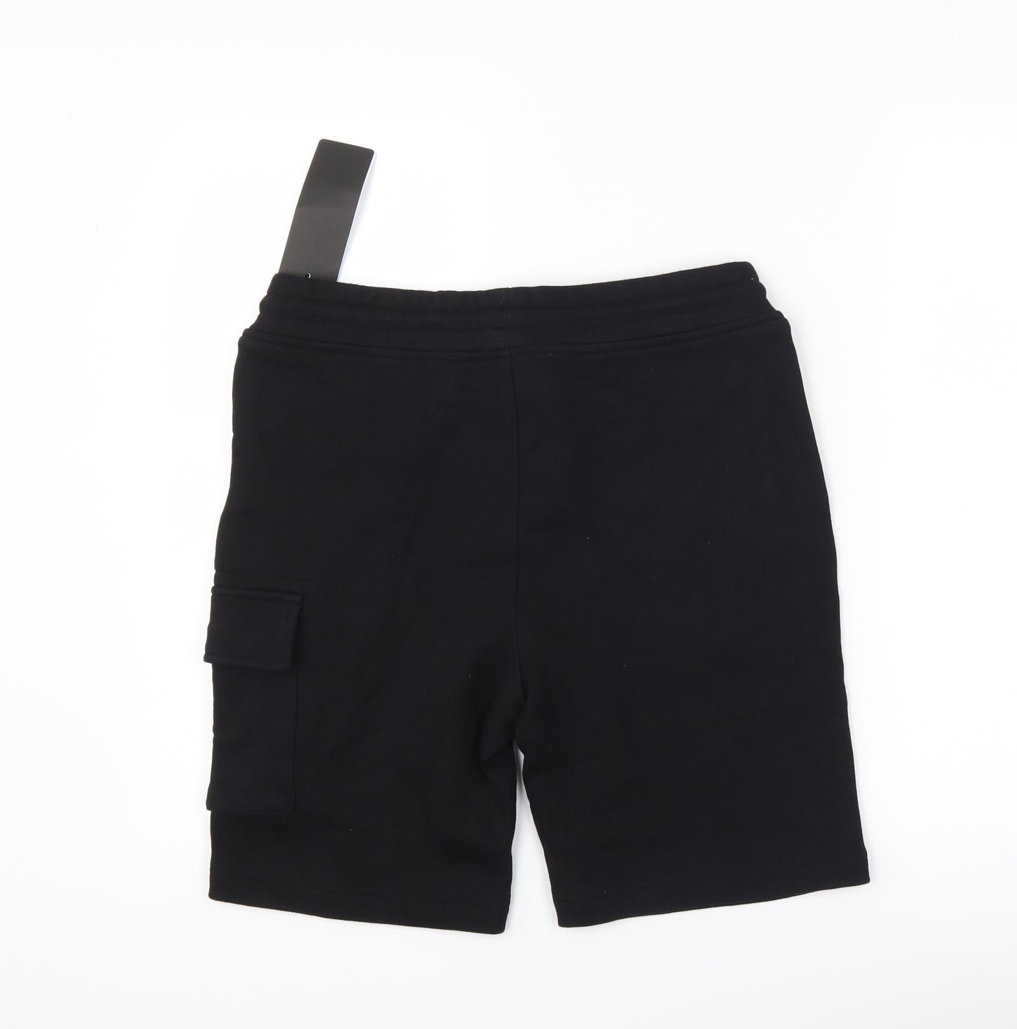 C.P. Company Mens Black   Sweat Shorts Size M