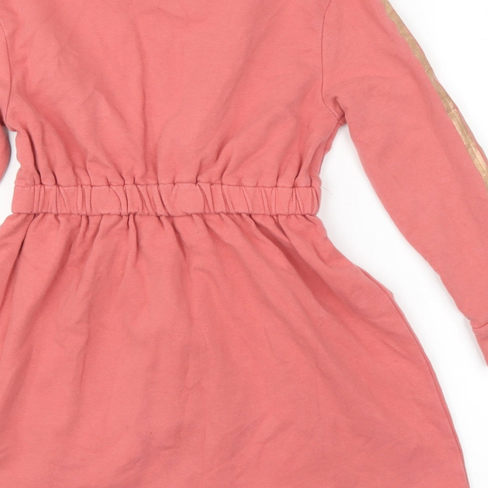 Matalan Girls Pink   Jumper Dress  Size 7 Years  - mon amour paris
