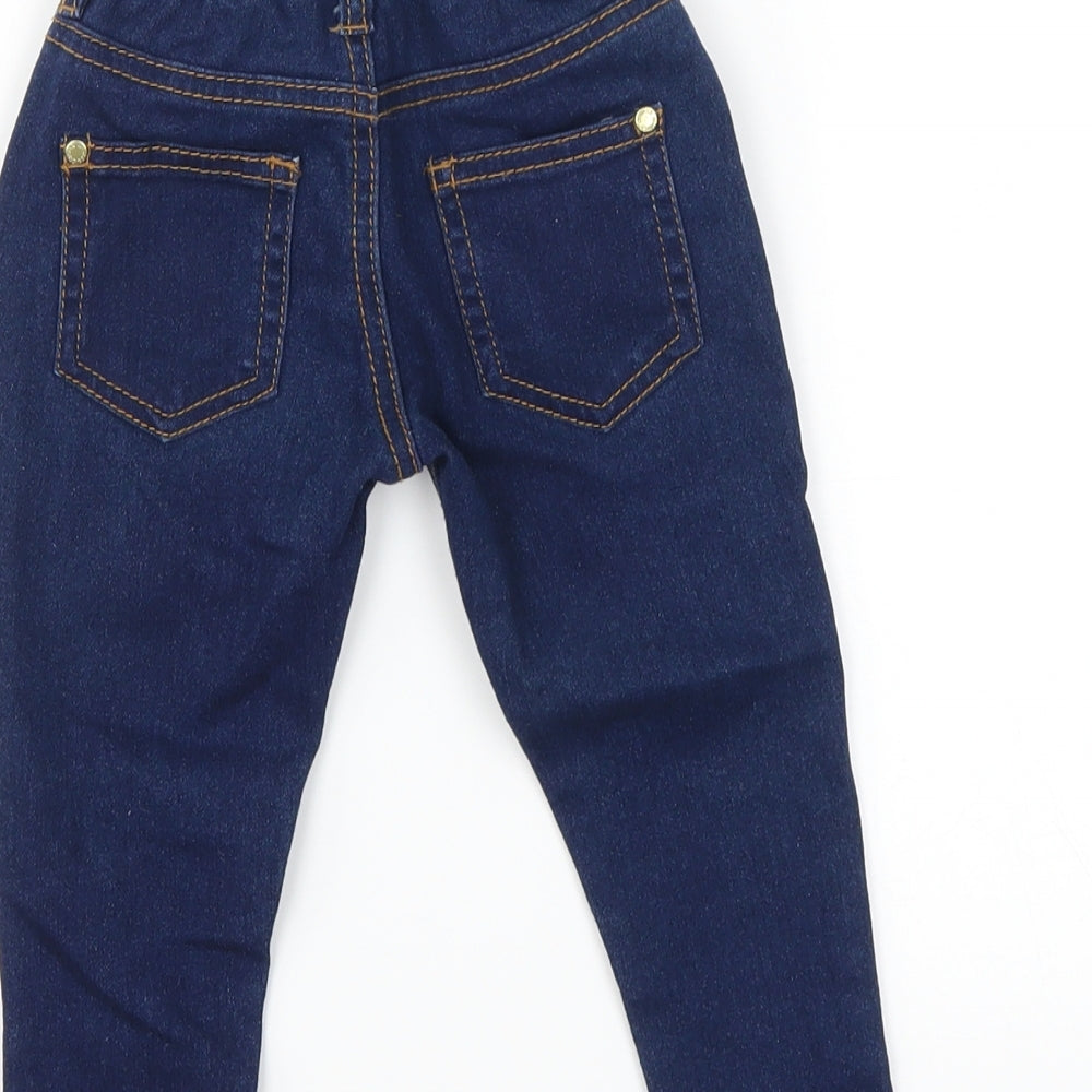 denim co Baby Blue  Denim Capri Jeans Size 18-24 Months