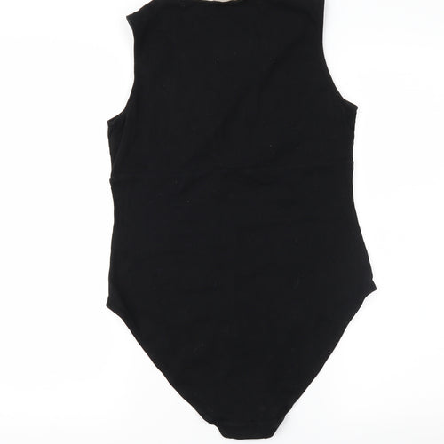 H&M Womens Black  Jersey Basic T-Shirt Size M