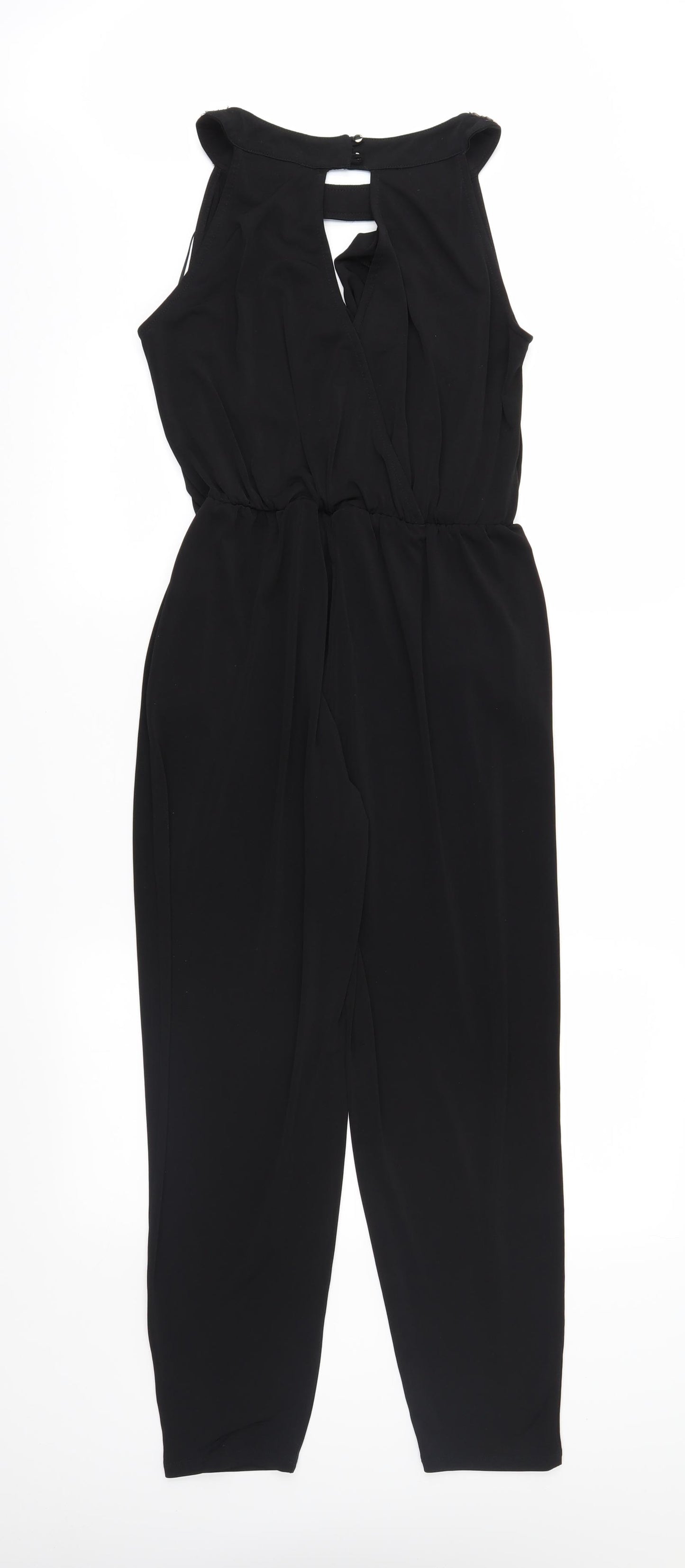 Papaya Womens Black   Jumpsuit One-Piece Size 12 L26 in