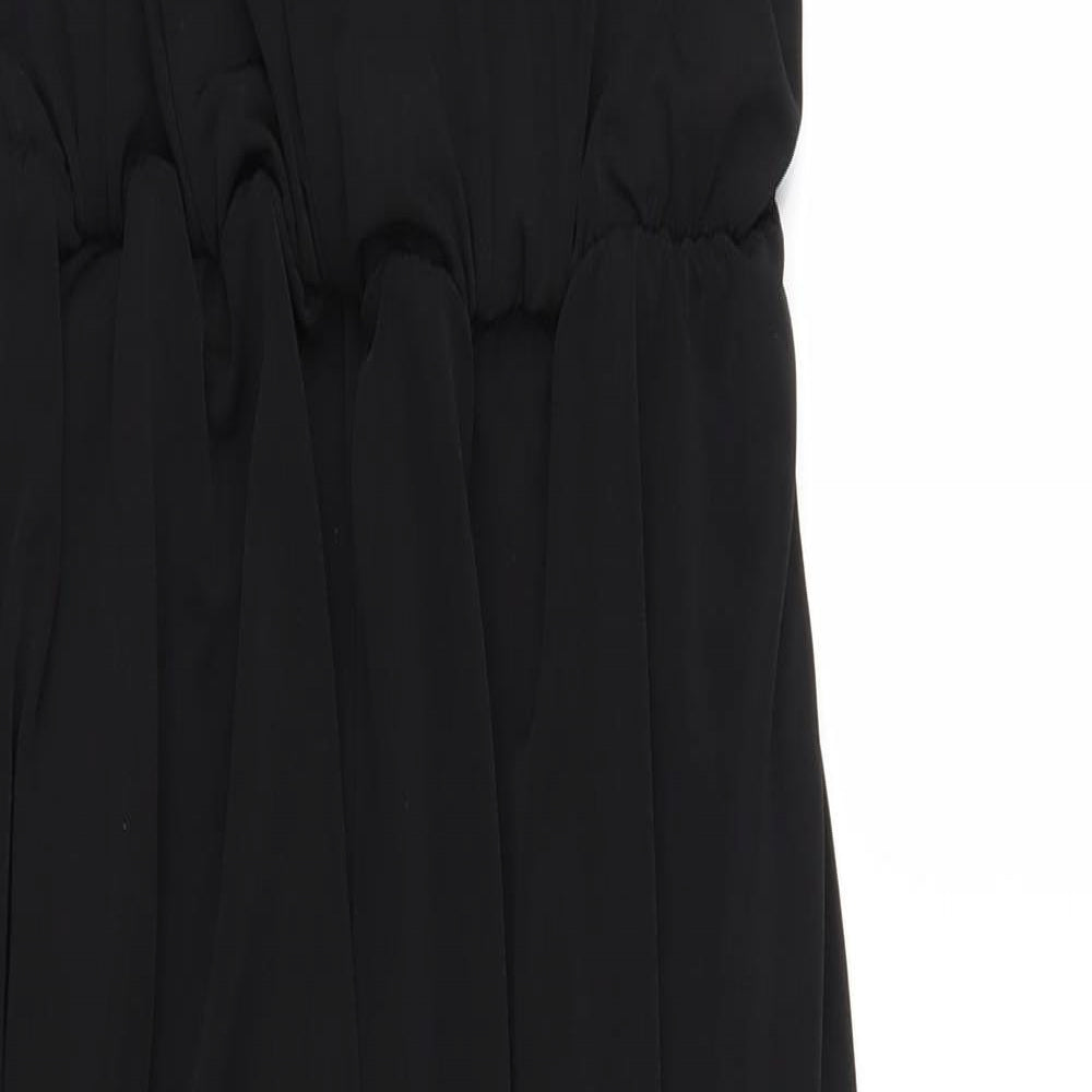Papaya Womens Black   Jumpsuit One-Piece Size 12 L26 in