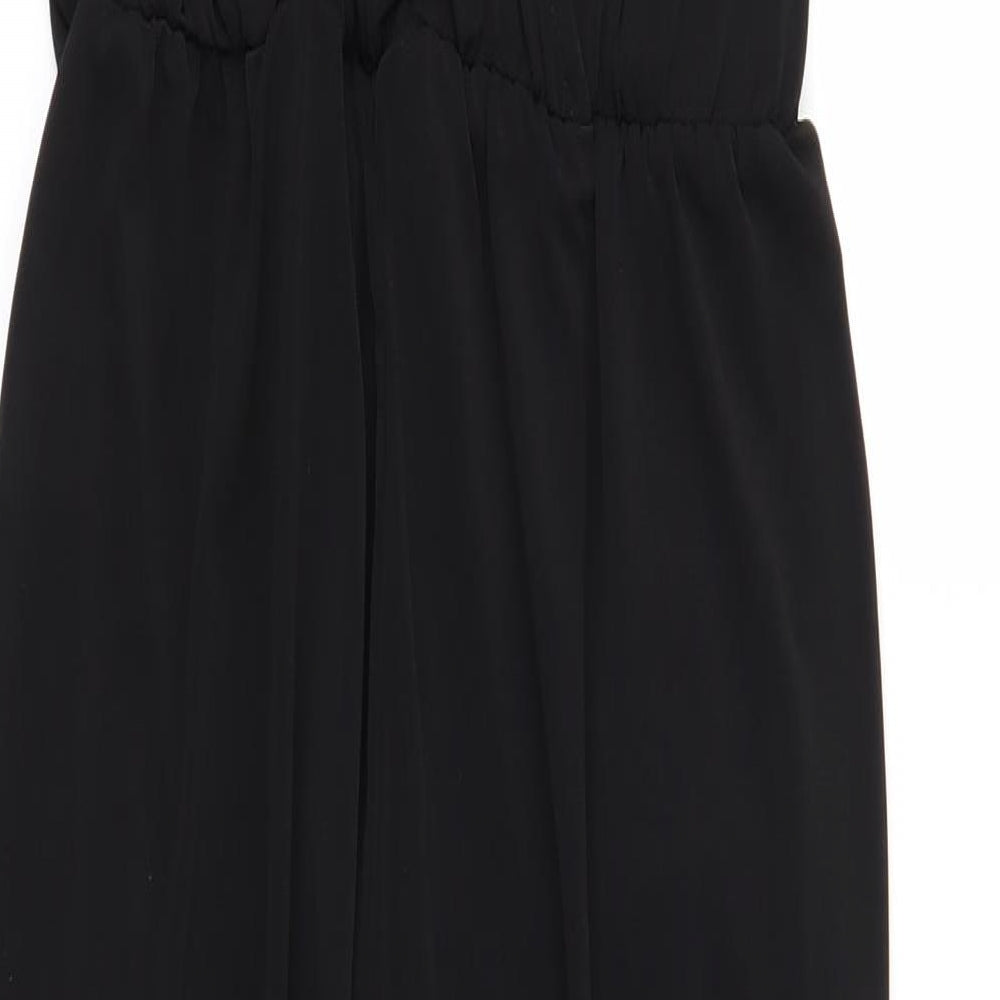Papaya Womens Black   Jumpsuit One-Piece Size 12 L26 in