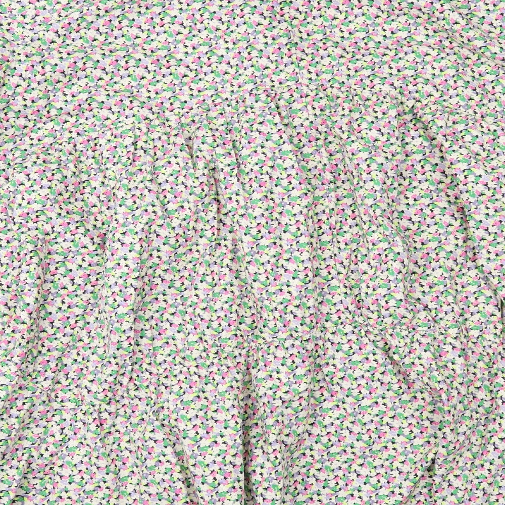 H&M Womens Multicoloured Floral  Fit & Flare  Size XL
