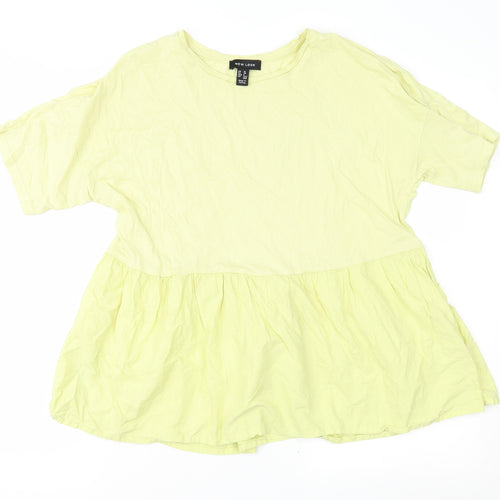 New Look Womens Green   Basic Blouse Size 10