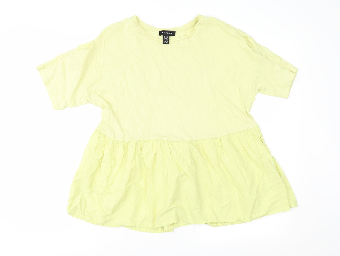 New Look Womens Green   Basic Blouse Size 10