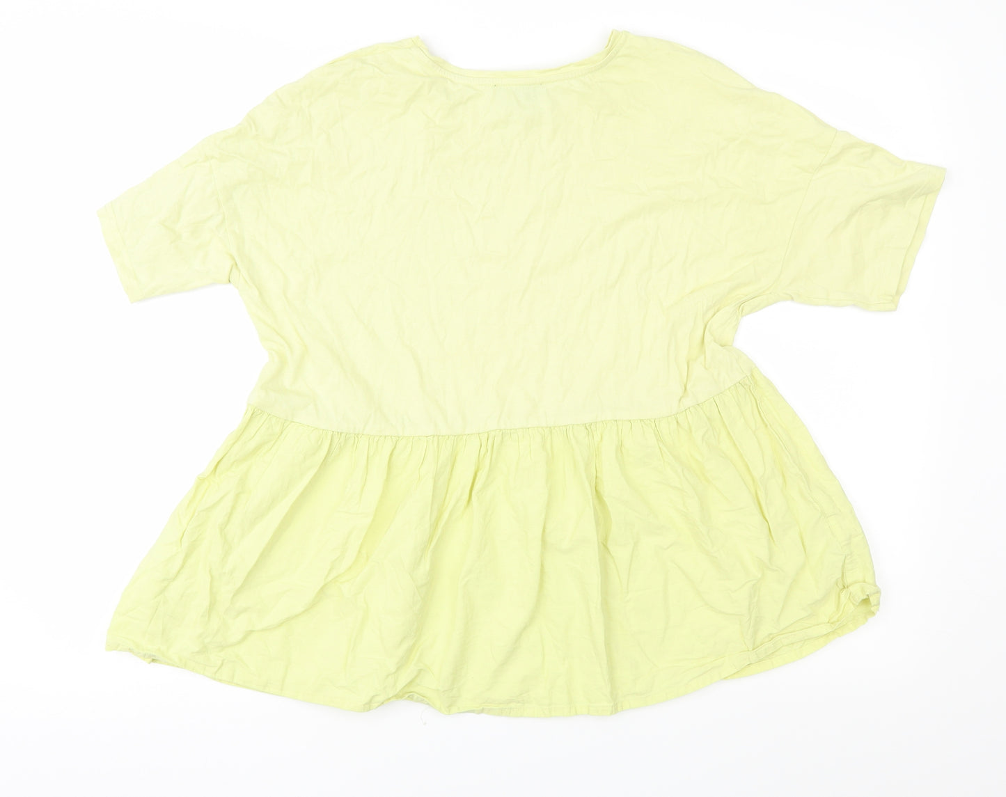 New Look Womens Green   Basic Blouse Size 10