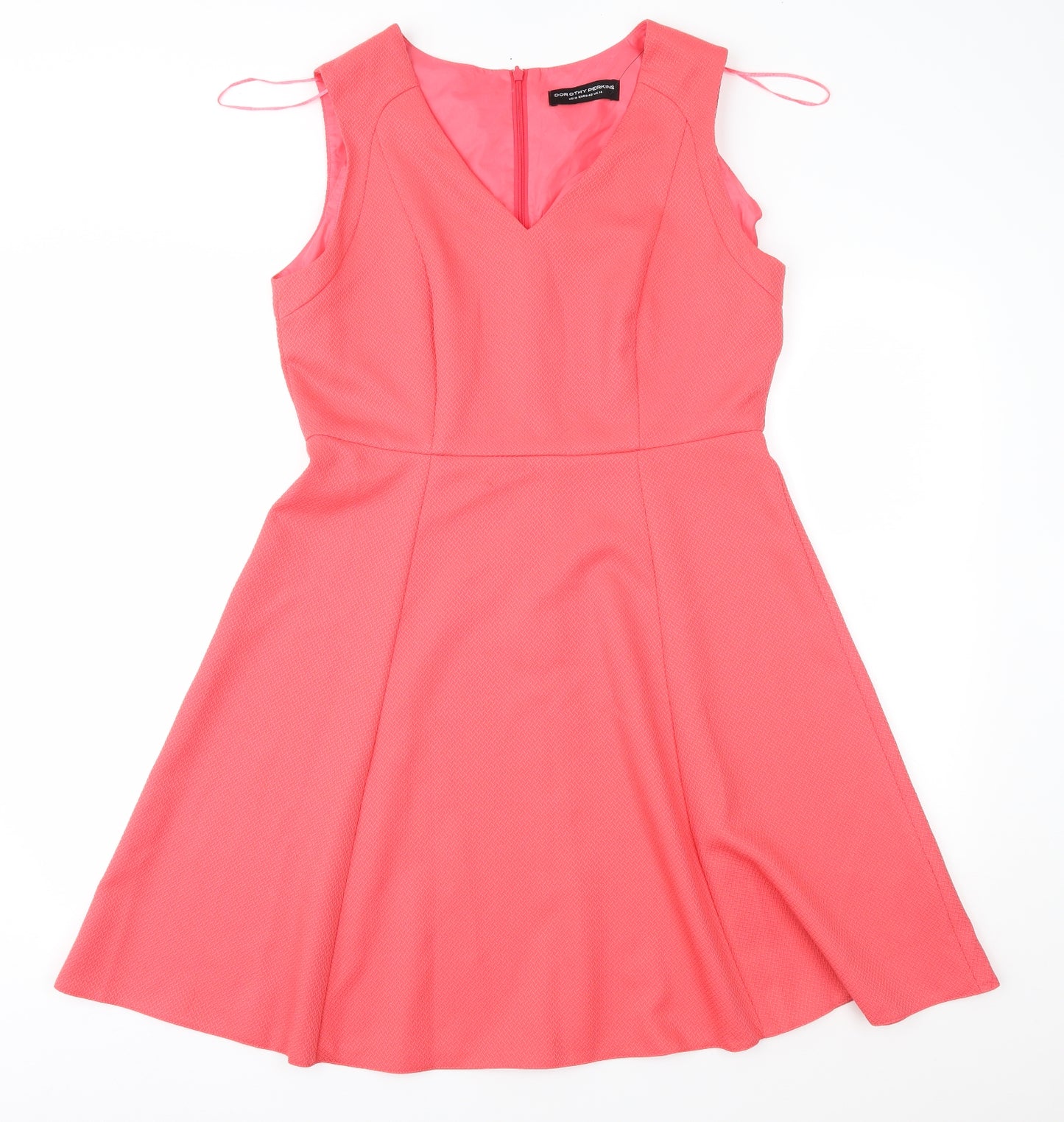 Dorothy Perkins Womens Pink   Fit & Flare  Size 14