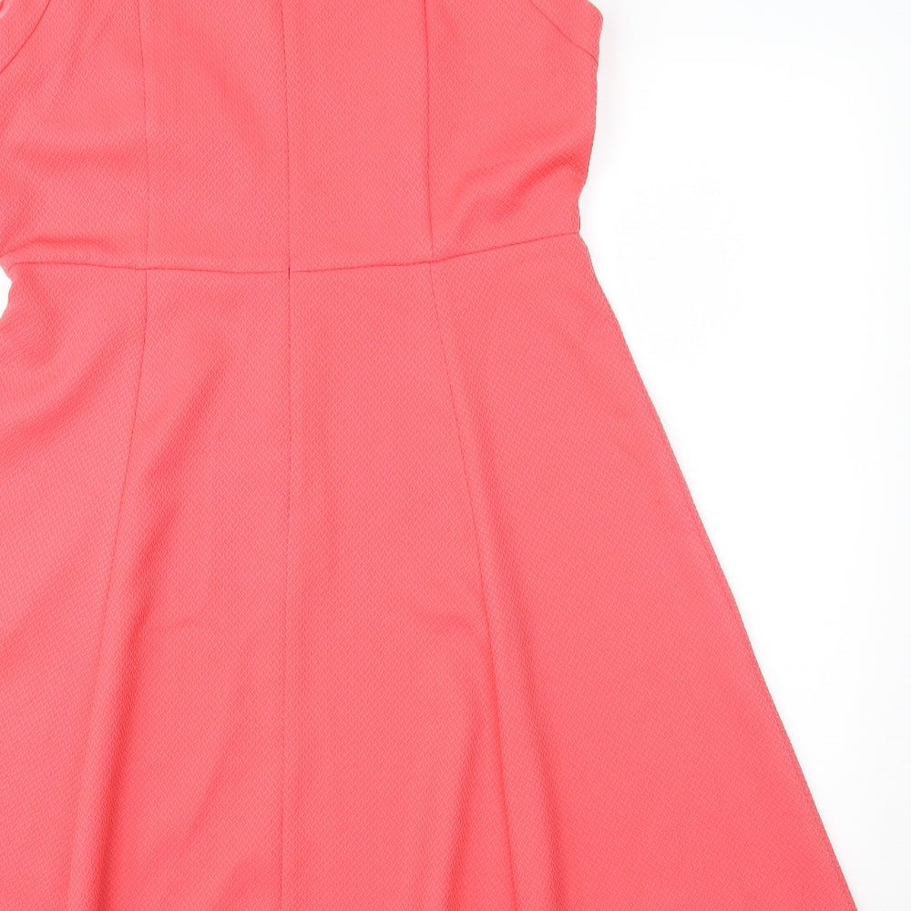 Dorothy Perkins Womens Pink   Fit & Flare  Size 14
