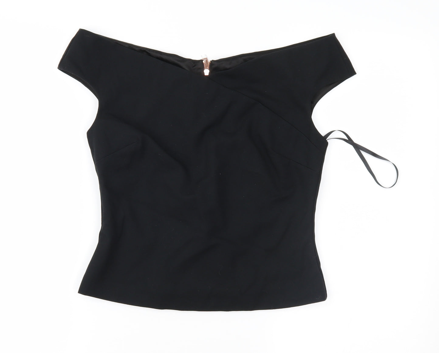Ted Baker Womens Black   Basic Blouse Size S