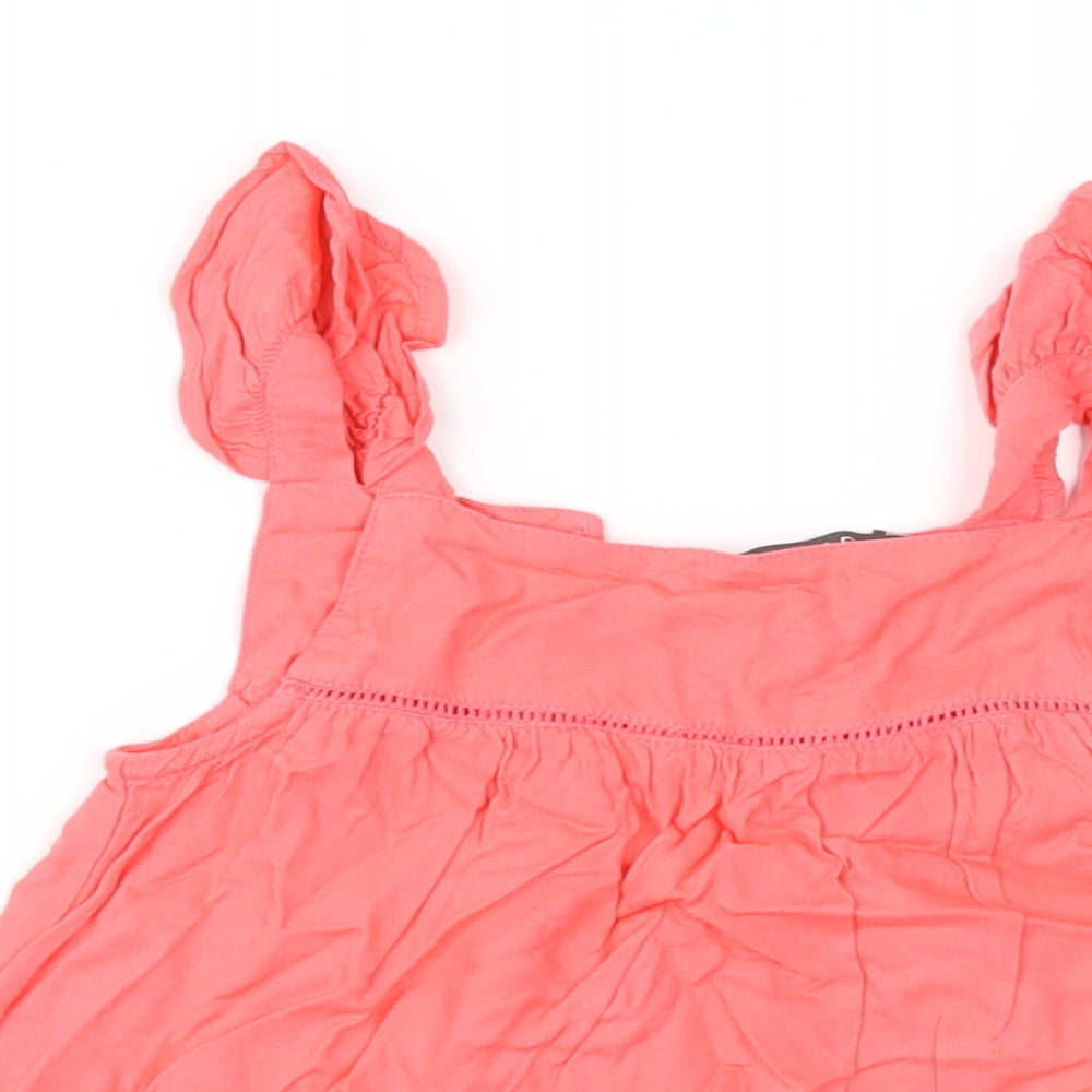 Primark Girls Pink   Basic Blouse Size 5-6 Years