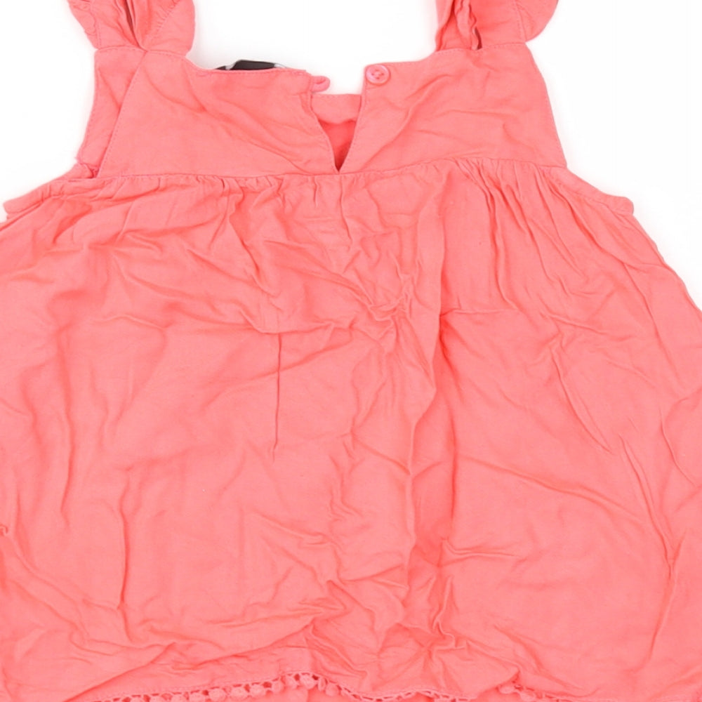 Primark Girls Pink   Basic Blouse Size 5-6 Years