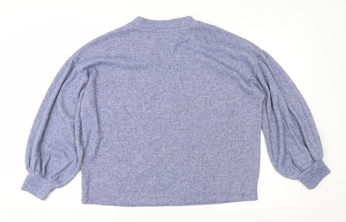 F&F Womens Blue  Knit Pullover Jumper Size 14