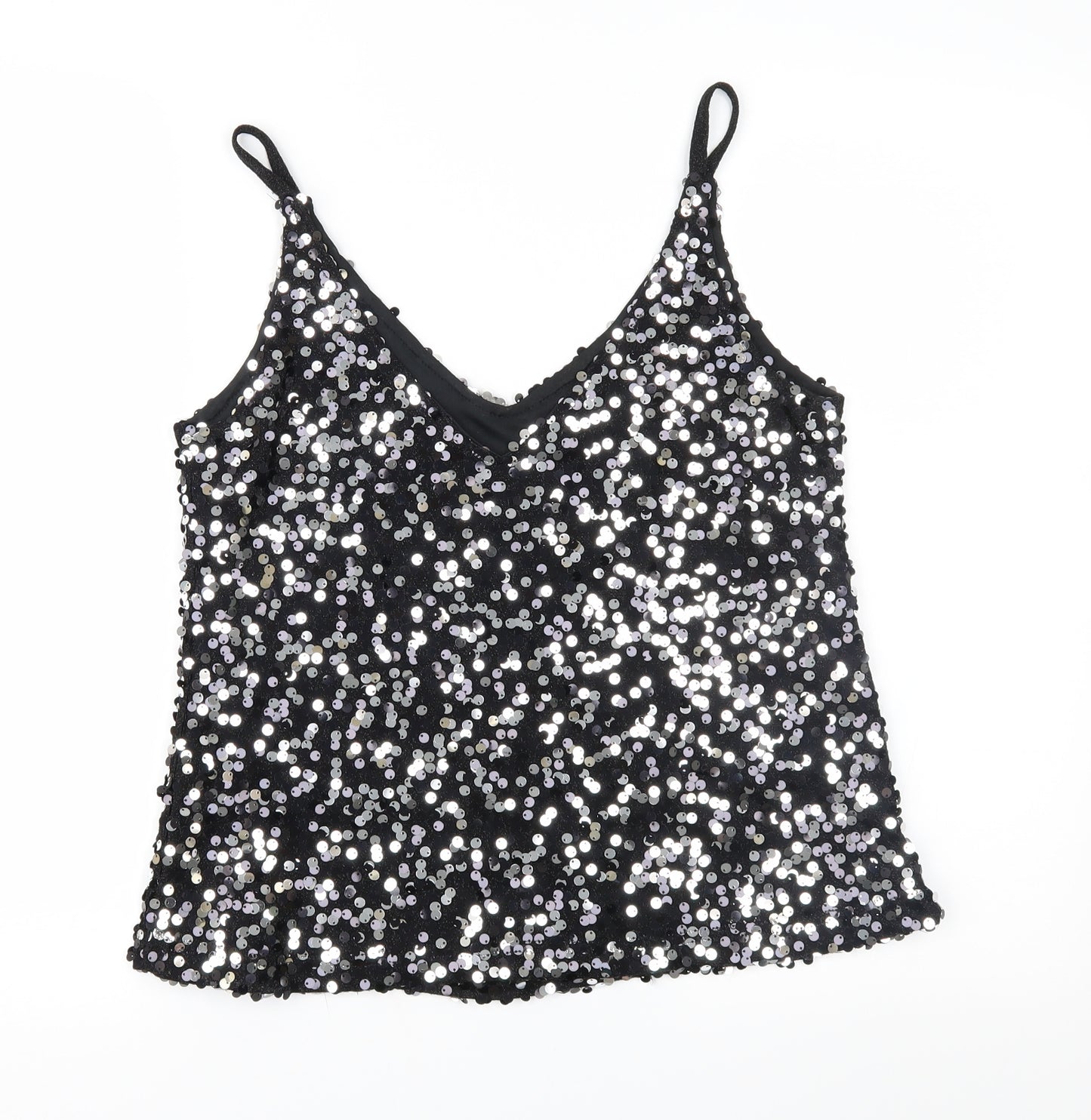 NEXT Womens Black   Camisole Blouse Size 8