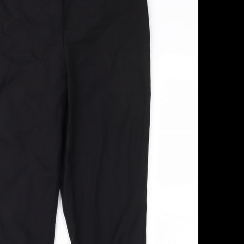 George Womens Black   Trousers  Size 12 L26 in