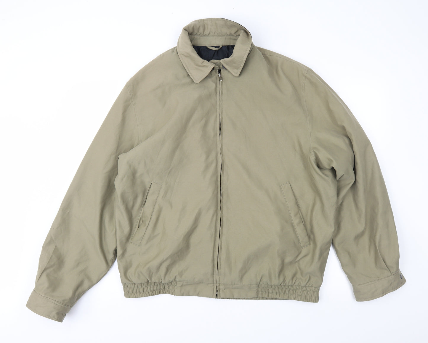 Zona Mens Brown   Bomber Jacket Jacket Size L